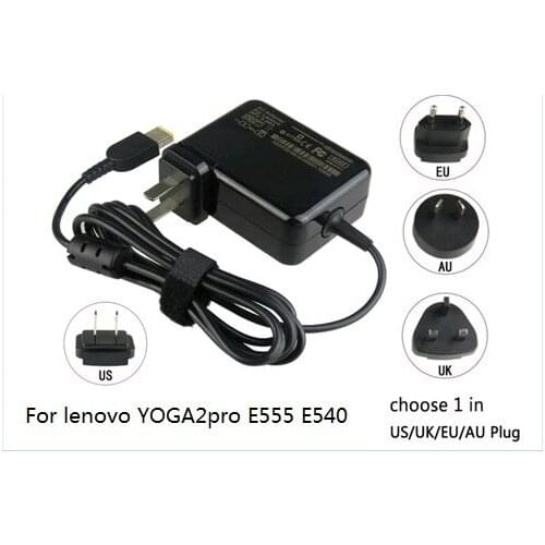 20V 3.25A 65W for Lenovo Yoga2 Pro E555 E540 M490s S410P laptop power ac adapter charger transformer