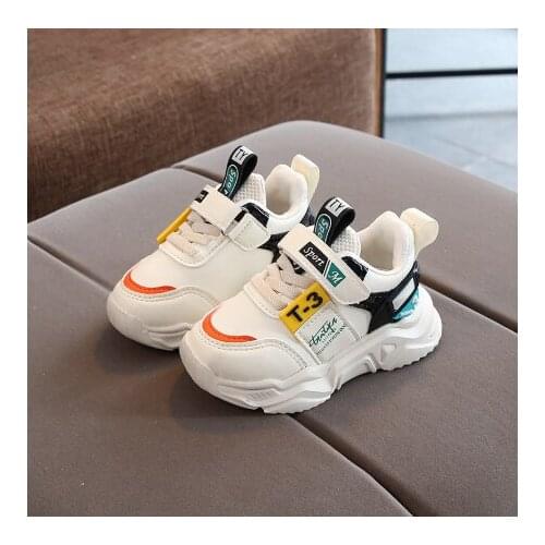 Childrens Casual Shoes New 2020 Spring/autumn Boys Girls Sports Shoes Brand Toddler Leather Casual Shoes Fashion Kids Sneakers