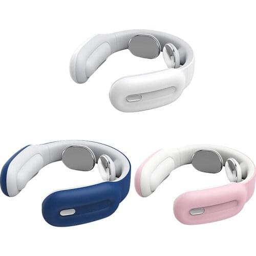 EMS Smart Electric Neck and Shoulder Massager Pain Relief Tool Health Care Relaxation Cervical Vertebra Physiotherapy Massage