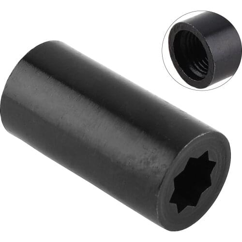 Flange Black 11mm Carbon Steel Wrench Head 2 # Spanner Mouth Piano Tuning Tool for Piano