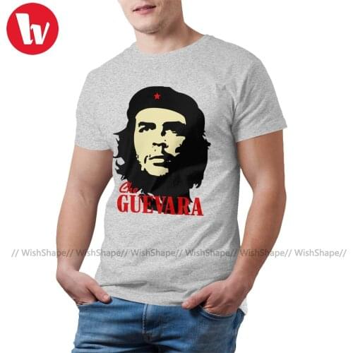 Che Guevara T-Shirt Cute 100 Percent Cotton T Shirt Short-Sleeve Harajuku Oversize T Shirts Classic Tee Shirt Mens Big Size 3XL