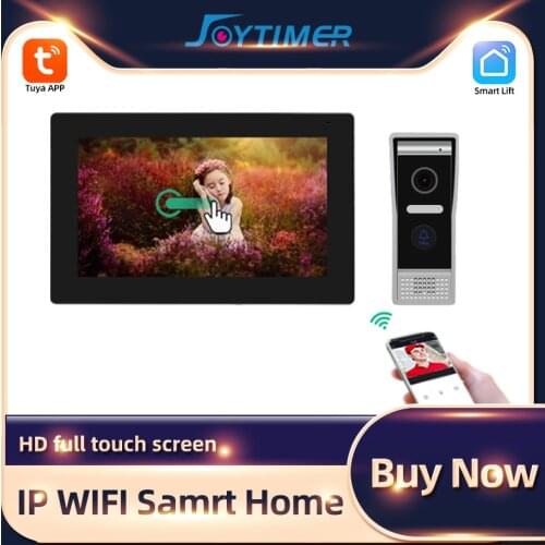 Joytimer IP System Video Intercom Wireless Video Door Phone Tuya Smart Home For home indoor Monitor Motion Detection Doorbell