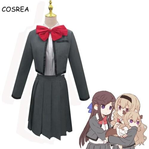 Anime Revue Starlight Hikari Kagura Cosplay Costumes Tendo Maya Karen Aijo School JK Uniform Full Set Halloween Carnival Party