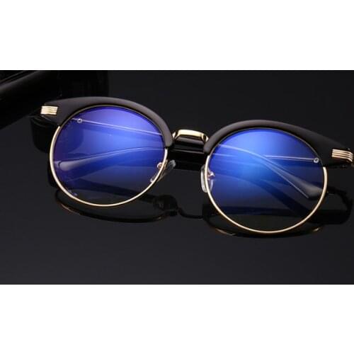 Customized prescription glasses women big eyewear frame round myopia glasses short-sighted eyeglasses or reading glasses