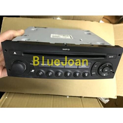 Free EMS/DHL GENUINE RD45 Radio with CD USB for Peugeot 207 206 307 308 807 Citroen C2 C3 C4 C5 C8 (set VIN code by yourself