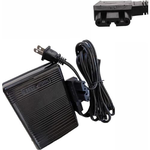 Foot Control Pedal 325.213.14+329.164.04 Sewing works with Bernina Sewing Machine 830,831,800,810,1011 ROUND PIN CONNECTION