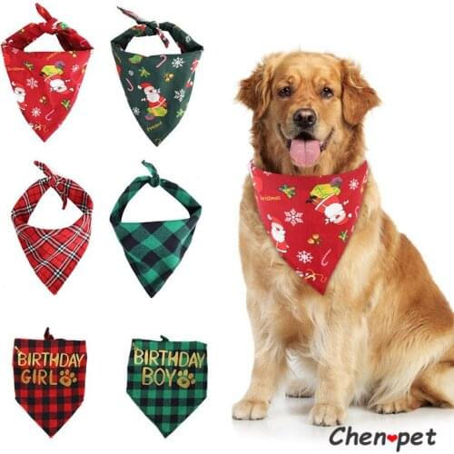 Adjustable Pet Neckerchief Cat Puppy Dog Accessories Supplies Scarf Waterproof Scarf Collar Pet Saliva Triangle Towel Cotton