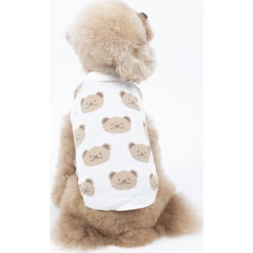 Pet Sweater Fall Winter Turtleneck Solid Pet Dog Puppy Cat Clothes Warm Sweaters For Small Medium Dog Chihuahua French Bulldog