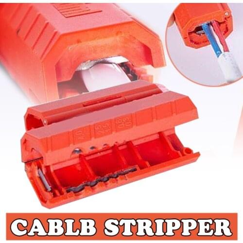 Universal Wire Demolisher Portable Wire Stripper Mini Crimper Pliers Crimping Tool Cable Wire Cutter Stripping Machine Pliers