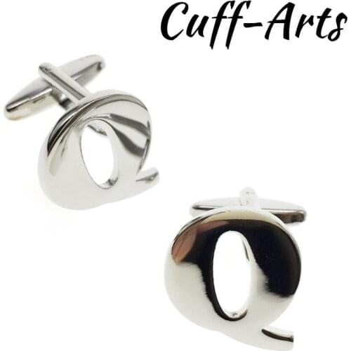 Cufflinks for Men 26 Letters DIY Cufflinks A-Z Alphabet Cuff links Personality Letters For Initials by Cuffarts C10087B