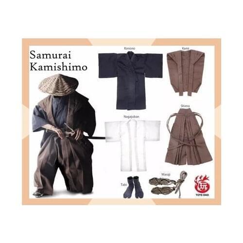 1/6 Male Soldier Figure Japanese TOYSDAO TDA-02 Samurai Set Clothes for 12 inches Body model accessory