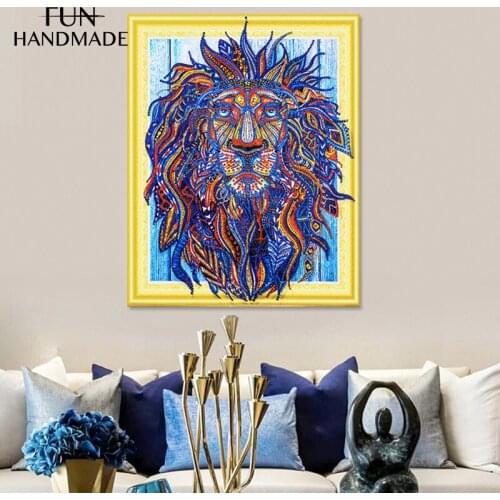 Special Shaped Drill 5D DIY Round Diamond Painting Cartoon Horse Embroidery Cross Stitch Rhinestone Painting Wall Decor Gift