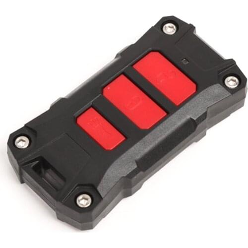 Artudatech Key Fob Cover Case Skin trim Fit for Wrangler JL 2018 2019 for Gladiator 2020 Auto Accessories