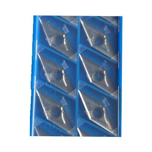 Original VCGT VCGT160404AH KW10 VCGT160404 AH Carbide Inserts VCGT1604 Lathe Cutter Turning Tool CNC for Aluminum