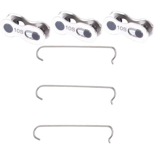 3 Set Missing Link Bike Master Chain Link Joint 6/7/8/9/10/11 Speed & Chain Hook