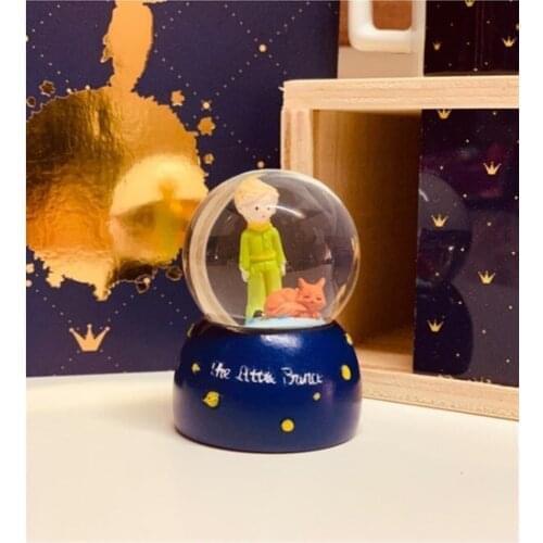 Mini Size Little Prince Snow Globe Light 6.5 cm decorative objects Декоративные элементы Objetos decorativos