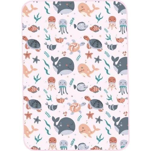 Reusable Baby Changing Mats Cover Baby Diaper Mattress Diaper For Newborn Cotten Waterproof Changing Pat Flool Play Mat