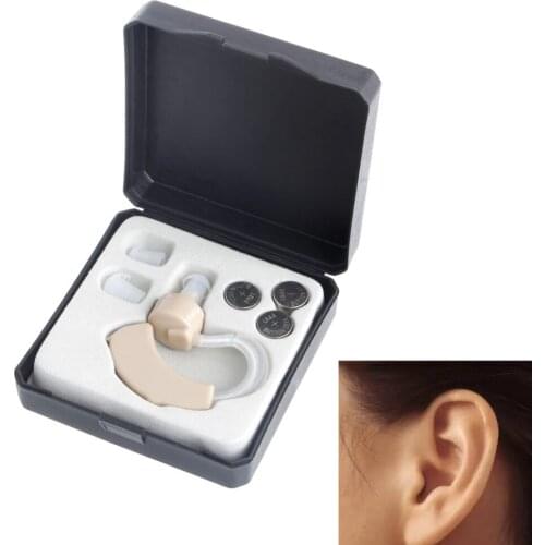 AXON Small In Ear Invisible Hearing Aid Adjustable Volume Behind Ear Listening Assistance Sound Voice Amplifier For Elders Older