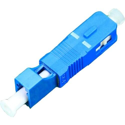 5PCS LC Female to SC Male Fiber Optic Adapter LC-SC Singlemode simplex Fiber optic adapter Connecter Free shipping