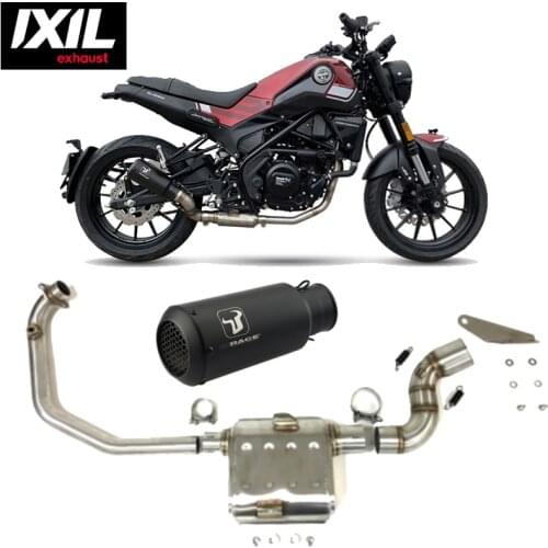 Original IXIL Motorcycle Exhaust System For Benelli Leoncino 250 Motocross Exhaust System Shock-Absorbent Exhaust for BJ250