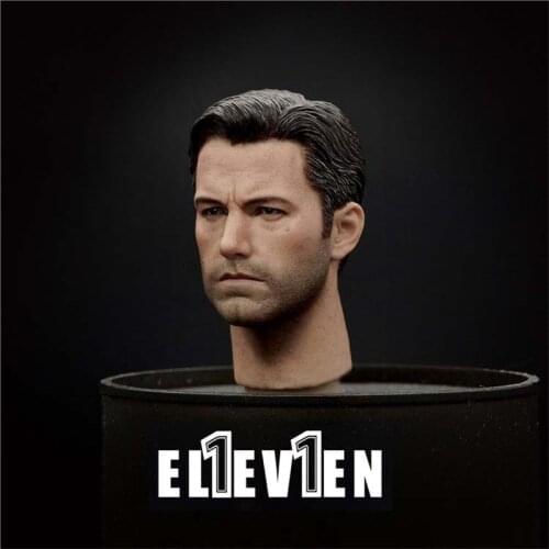 1/6 Scale ELEVEN Mr. Rich Ben Head Sculpt Carved Model Accessory Model for 12 inches Action Figure Body In Stock