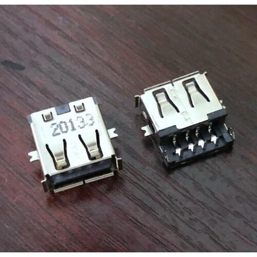 2-5pcs)USB socket connector motherboard USB2.0 socket port for Asus x73e k73sd k73sv EEE PC 1001 1005 1101hab