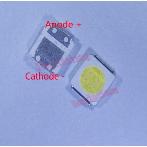 500pcs/Lot SMD LED 3030 3V 1.8W Cold white High Power For TV Backlight Application 3.0*3.0*0.6mm