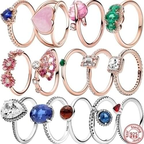 Женские серебряные кольца AIFEILI China At AliExpress