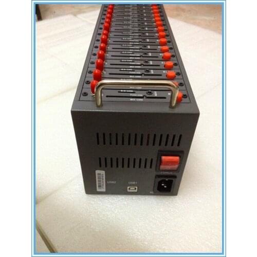 Fast Shippment 16 Ports GSM Bulk Big larger SMS Sending Modem,Marketing 16 SIM Cards Channels Slot Gate-way Wavecom Q2303 Module