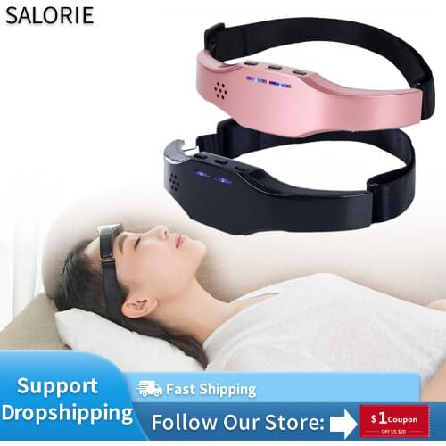Electric Headache and Migraine Relief Head Massager Migraine Insomnia Release USB Rechargeable Therapy Machine Relax Health Care