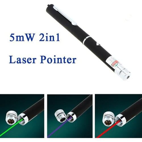 Red/Green/Purple Laser Pen 5mW Powerful 500M Laser Pontiner Focusing Laser 5MW High Power 532nm Sandbox Command Laser