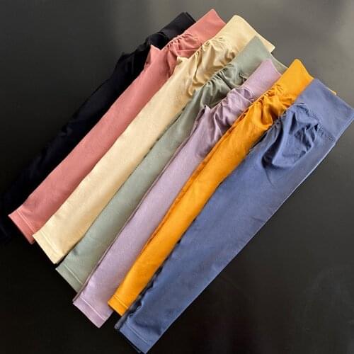 High Waist Long Pants Women Hip Push UP Tights Seamless Yoga Pants Push Up Leggings Stacked Leggings Leggings Running Pants