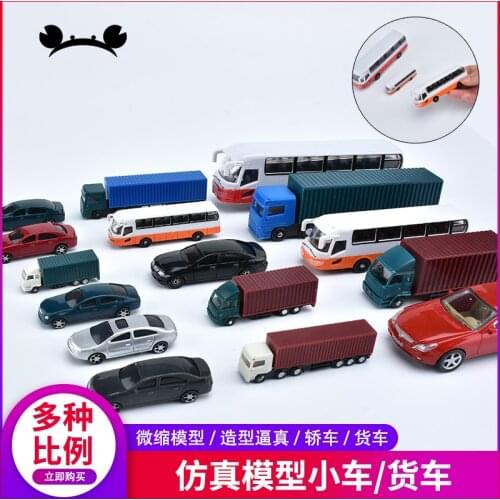 DIY model car toys 1/75 1/100 1/150 1/200 model train building train layout HO/TT/N/Z scale railway modeling making material