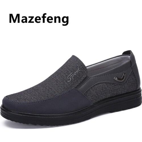 Men Casual Shoes Breathable Loafers Sneakers 2020 New Fashion Comfortable Flat Handmade Retro Leisure Loafers Shoes Men Shoes