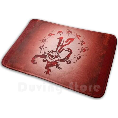 12 Monkeys Soft Non-Slip Mat Rug Carpet Cushion Movie Film Cinema Hollywood Minimal Oscar Drama Comedy Horror Monkeys