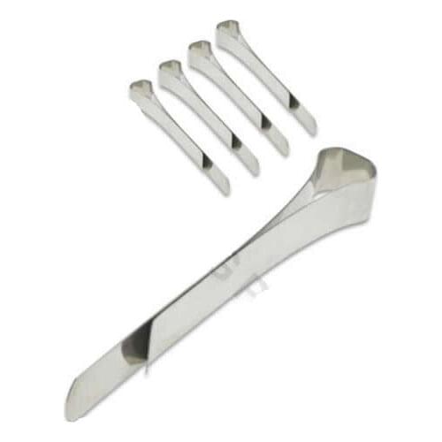 PACKET OF 5x HENNY PENNY 17505 METAL OIL FILTER SCREEN SPRING CLIPS HP17505