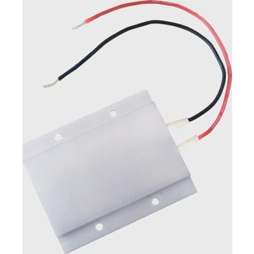 12V 24V 220V 77x62x6mm PTC Heater Element Constant Thermostat Thermistor Air Electric Heating Sensor incubator Aluminum Shell
