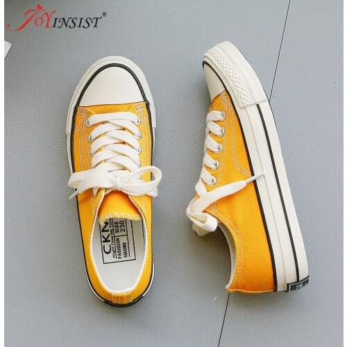 1970s Couple Models to Help Low Canvas Shoes Wild Female Korean Student Flat Complex Classic Stereotype Shoes Tide