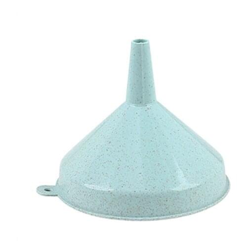 Durable Wheat Straw Funnel Pour Transferring Liquid Oil Household Kitchen Tools For Essentail Oil Water Spices Wine Flask Filter