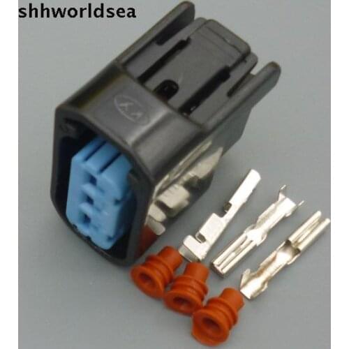 Shhworldsea 3 PIN 3 Way Car Waterproof Electrical connector Auto Ignition Coil Connector Plug Female Socket For Honda