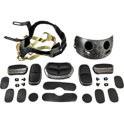 FAST MICH helmet accessory for most of helmet EMERSON Dial Liner Kit complete set 5671a Dark Earth