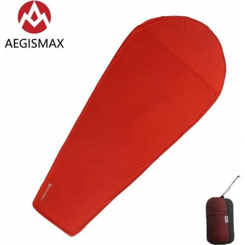 AEGISMAX Rapid Warming 5°C~ 8°C Sleeping Bag Liner THERMOLITE Outdoor Camping Lock Temperature Envelope / Mummy Sleeping Bag