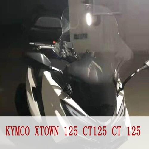 KYMCO X-town 125 Dedicated Windscreen Windshield Covers Screen Smoke Lens Motorbikes Deflector For KYMCO Xtown 125 CT125 CT 125