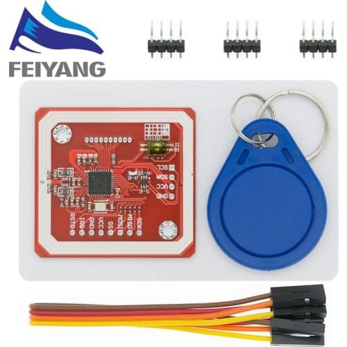 10Set PN532 NFC RFID Wireless Module V3 User Kits Reader Writer Mode IC S50 Card PCB Attenna I2C IIC SPI HSU