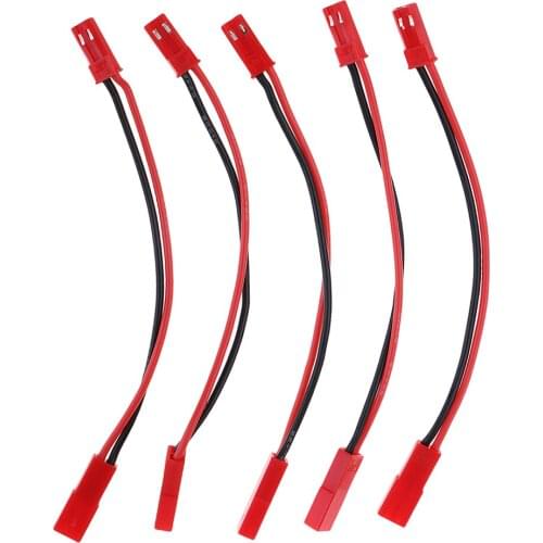 100mm JST Male to Female Connector Plug Extension Cable Wire Harness for RC