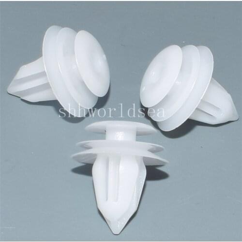 Shhworldsea 100PCS Trim Board Retainer For Suzuki 35684-81A10 71812-78F00 Mazda GE4T-68-865A Subaru 909130105 909130076 Car Clip