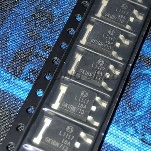 50PCS/LOT LM1117-18 1.8V LD1117ACD-18TR TO252 three-terminal voltage regulator tube New spot Quality Assurance