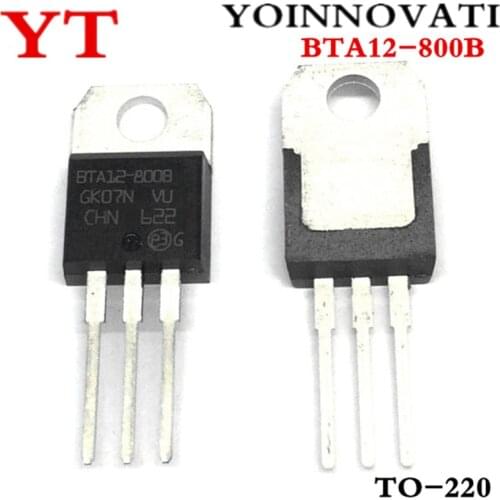50pcs/lot BTA12-800B BTA12-800 TO-220 IC
