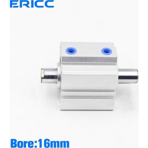 Airtac type double sides out SDAD cylinder bore 16 stroke 5mm 10mm 15mm