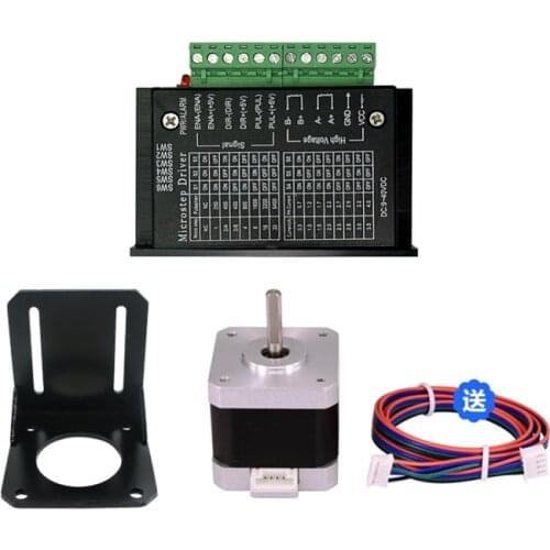 Nema 17 23 57mm Stepper Motor Driver TB6600 Base Fixed Seat for CNC Router Diy Frame Milling